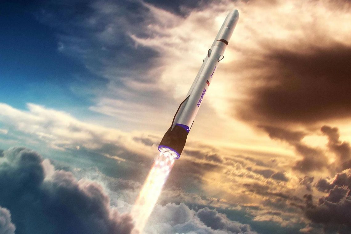 Blue Origin ponesel v vesolje nove turiste