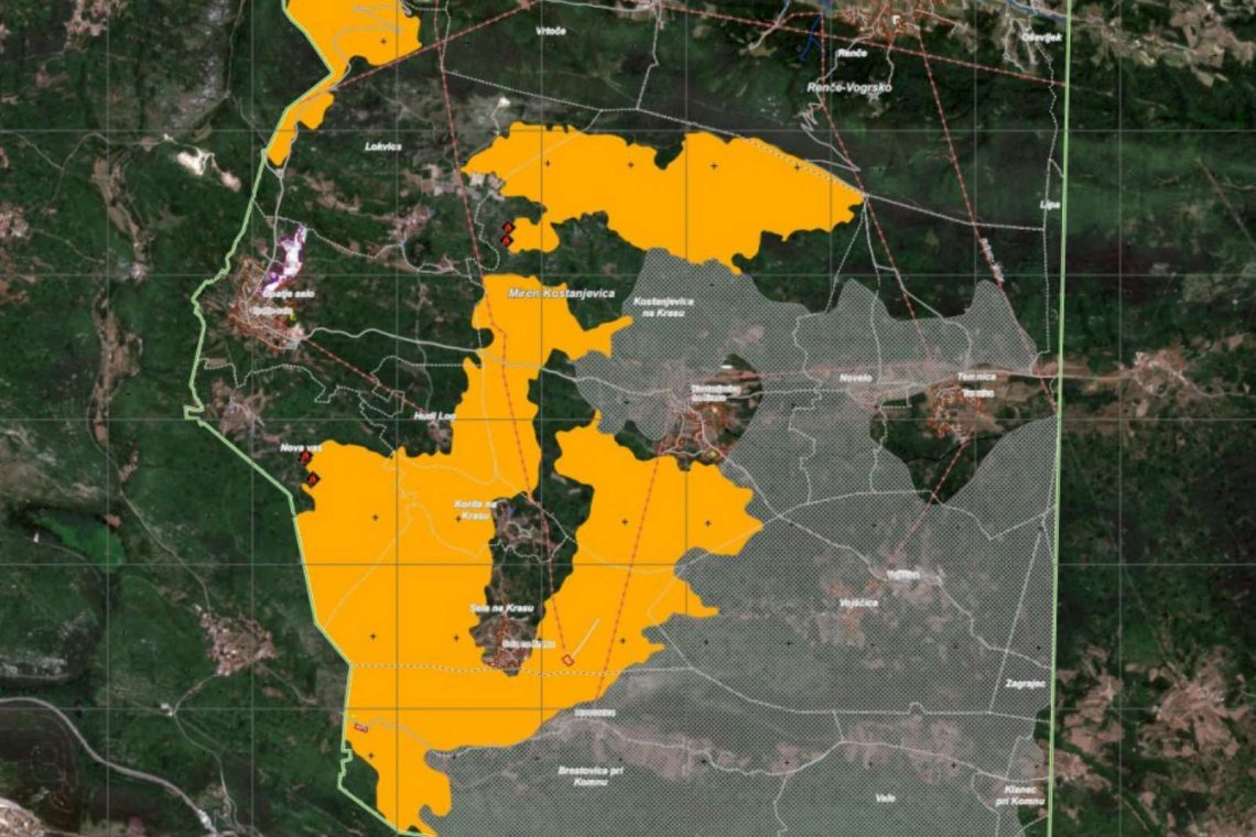 Požar na Krasu spremlja tudi sistem Copernicus