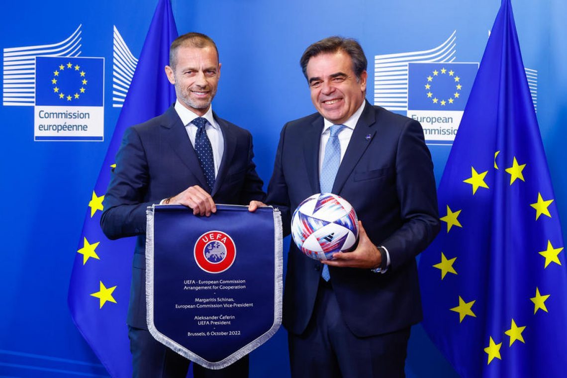 Uefa in Evropska komisija zavezana ohranitvi evropskega športnega modela