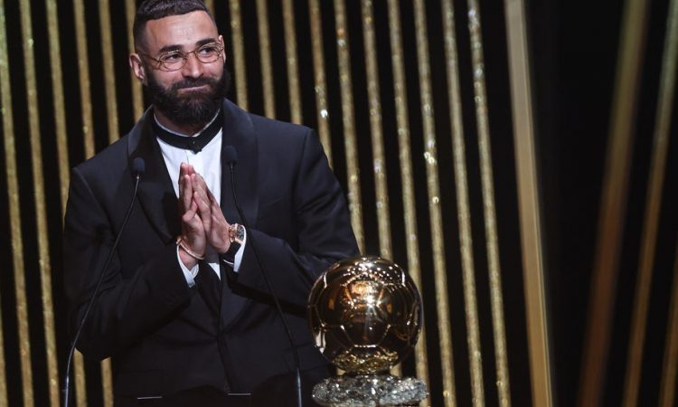 Francoz Karim Benzema dobitnik zlate žoge za leto 2022