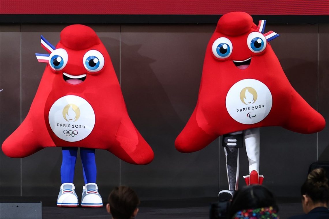 Simpatična frigijska čepica - maskota olimpijskih iger v Parizu