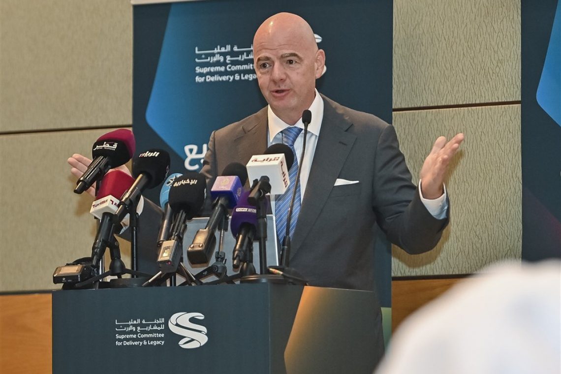 Predsednik Fife Gianni Infantino edini kandidat za prvega moža svetovnega nogometa
