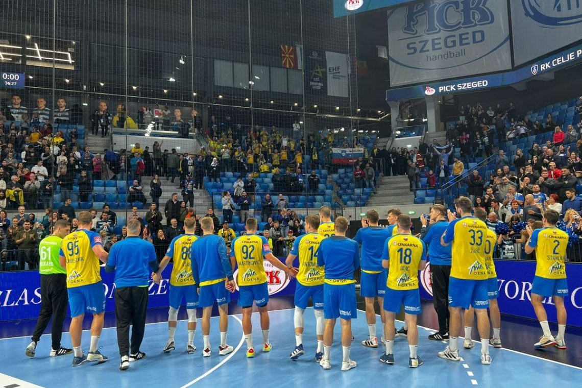 Celjani doživeli šesti poraz v ligi prvakov 