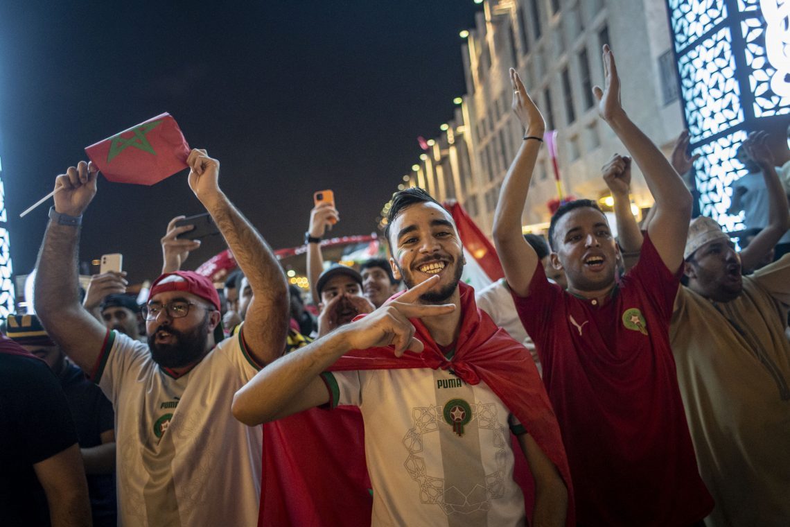 V Belgiji in na Nizozemskem vnovič izgredi po zmagi Maroka