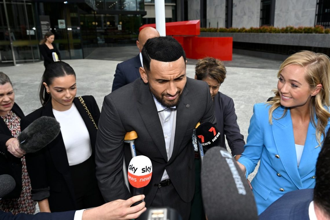 Kyrgios priznal napad na bivšo partnerko