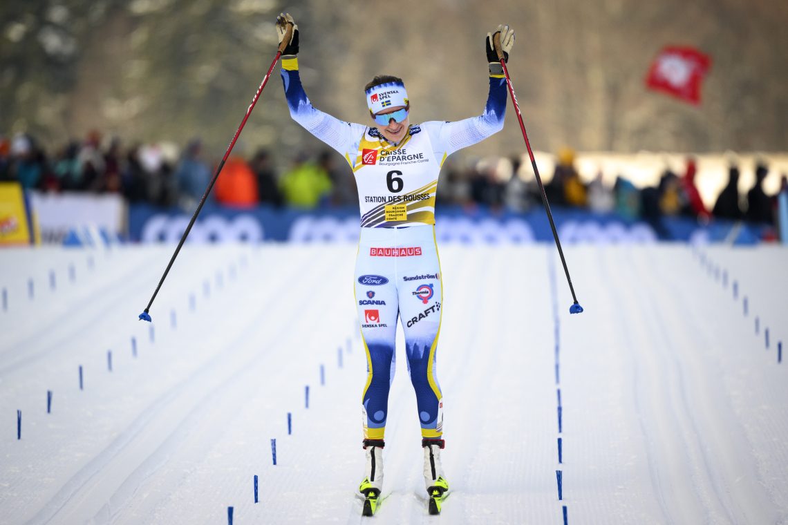 Ebba Anderson zmagala na 10 km v Dobbiacu, Anja Mandeljc 30.