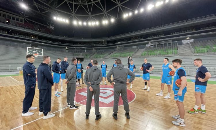 Slovenski košarkarji začeli priprave na Estonijo in Izrael