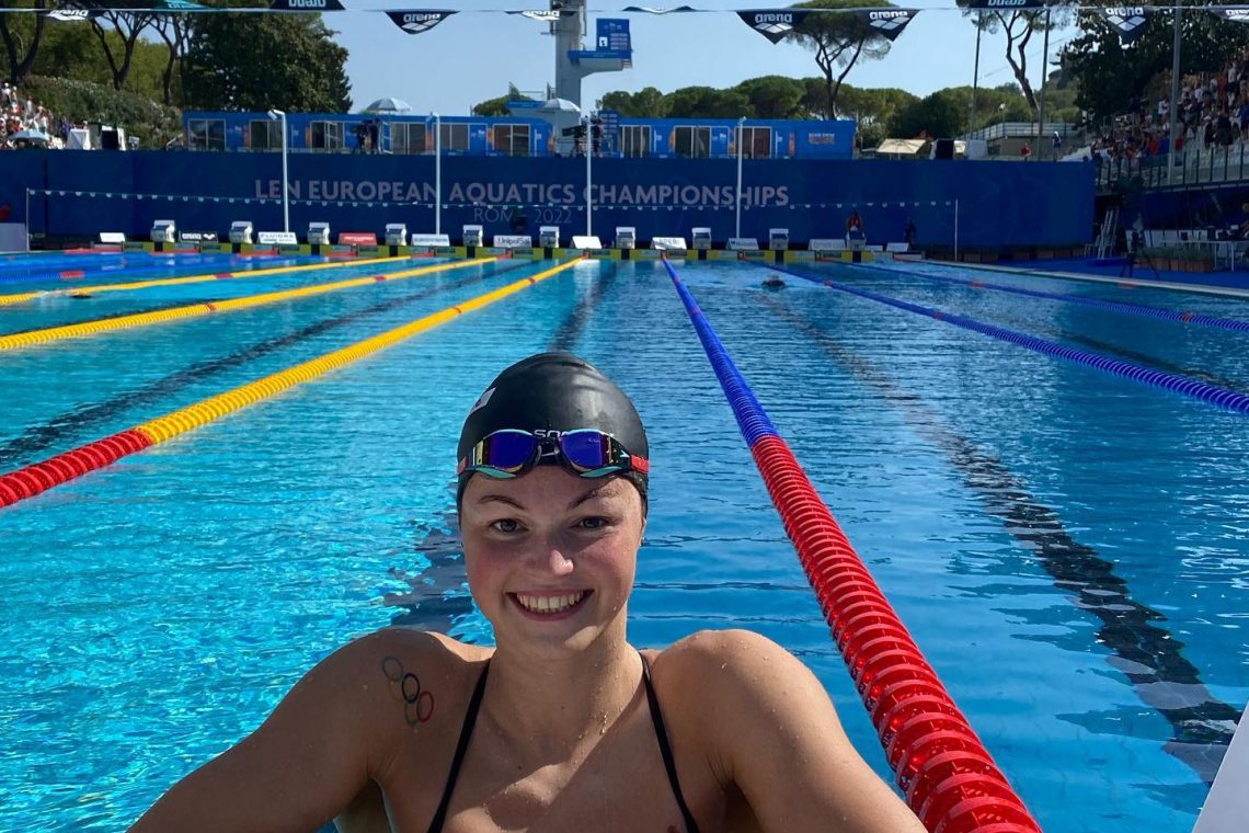 Katja Fain do zmage na 200 m prosto, Bau končal kariero