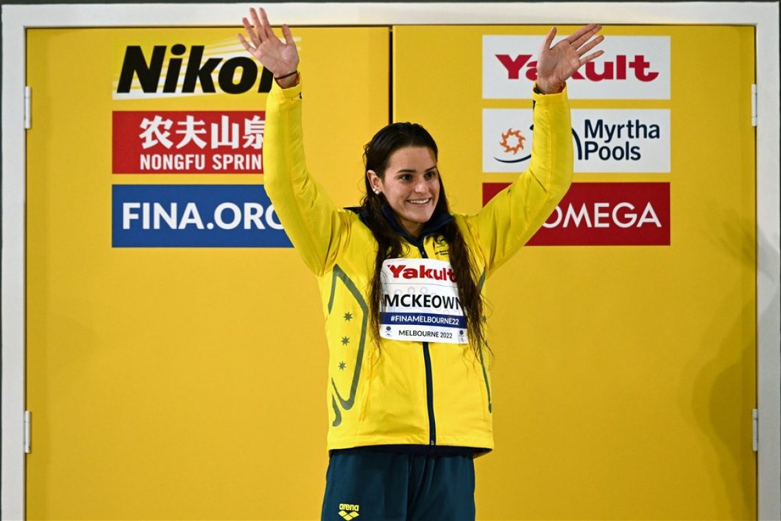 Avstralki Kaylee McKeown svetovni rekord na 200 hrbtno