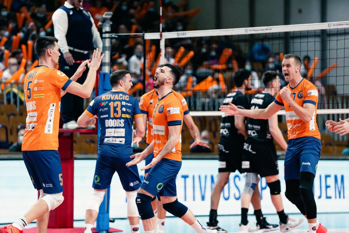 Odbojkarji ACH Volleyja do 13. lovorike v srednjeevropski ligi
