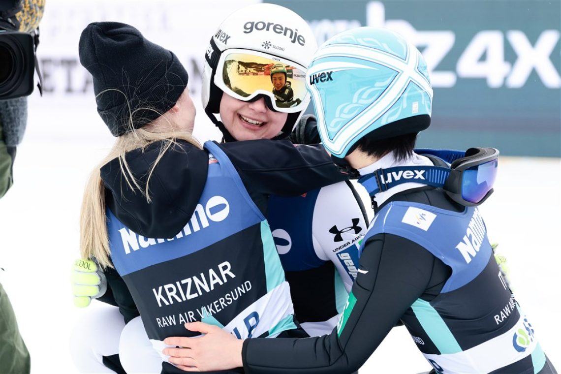 Ema Klinec zablestela v poolimpijski zimi, polni padcev 