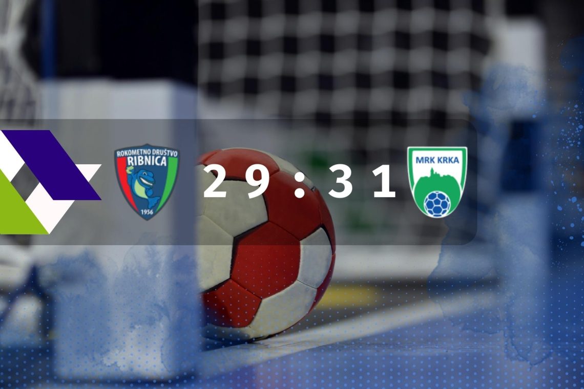 Riko Ribnica - Krka 29:31 (11:12)
