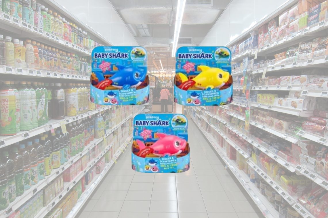 Odpoklic izdelka ZURU Baby shark ribica