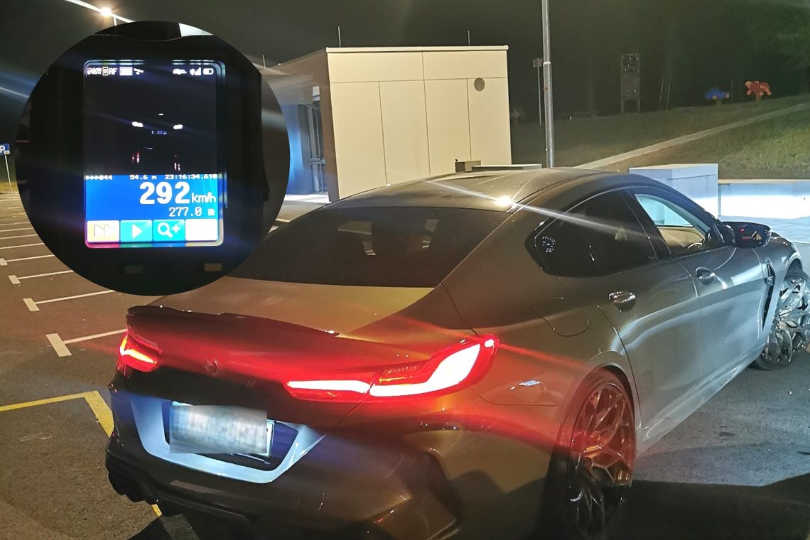 Na primorski avtocesti kar 292 km/h