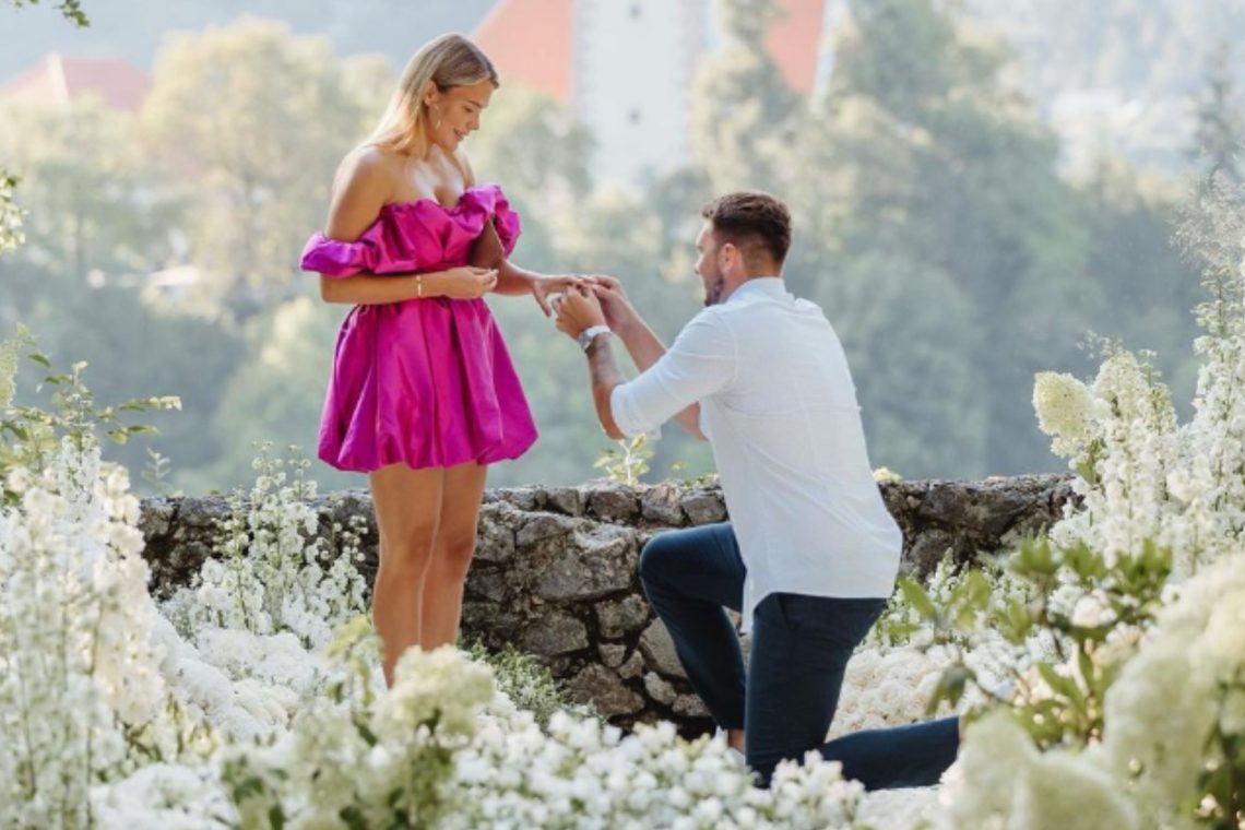 Luka Dončić se je zaročil z Anamarijo Goltes