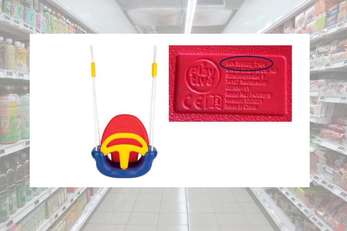 Odpoklic otroške gugalnice Playtive