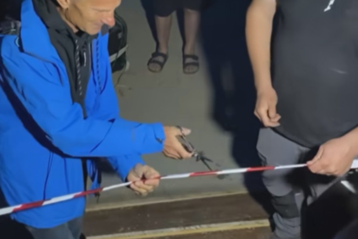 Prevalje so dobile nov most, ki ga je samoiniciativno zgradil tamkajšnji podjetnik