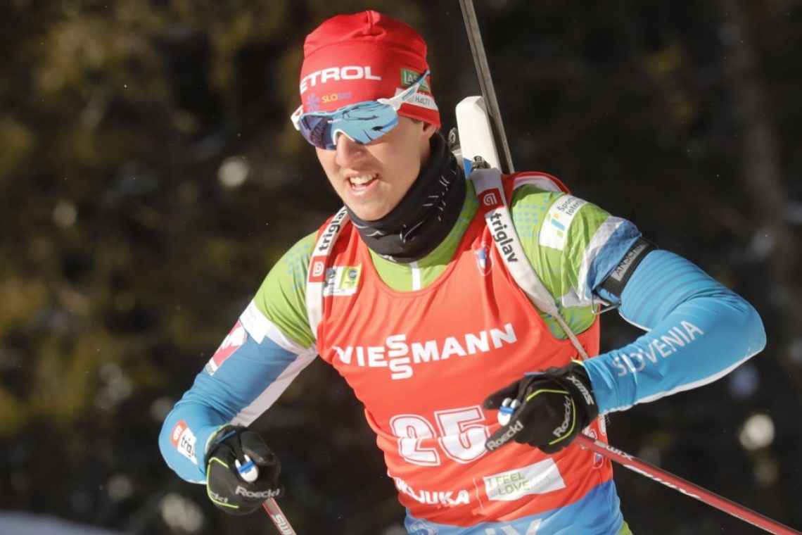 Mešana štafeta francoskim biatloncem, Slovenija 12.