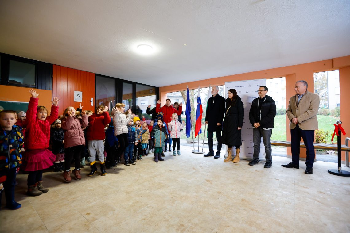 Gorenjska banka in MK Group z donacijo 150 tisoč evrov omogočili prenovo 7 vrtcev po vsej Sloveniji