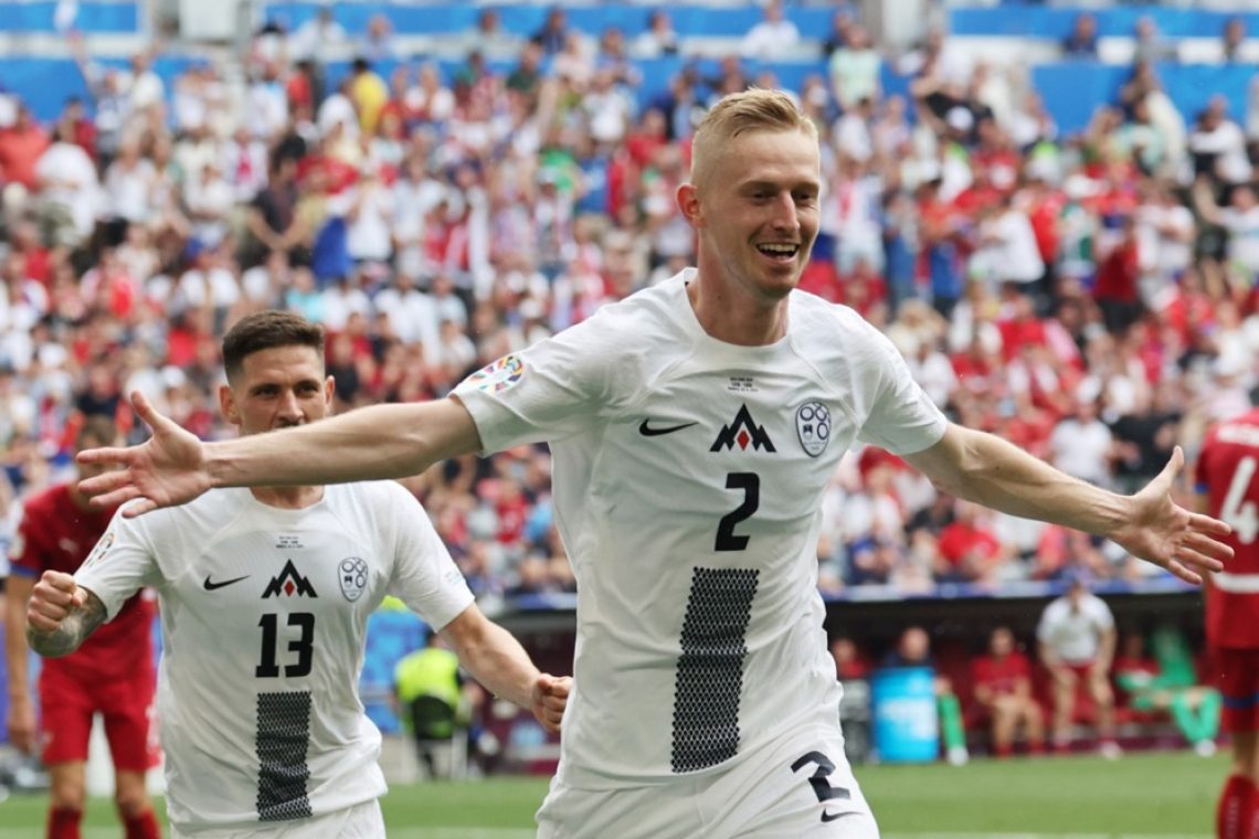 Junak slovenske reprezentance proti Srbiji Žan Karničnik