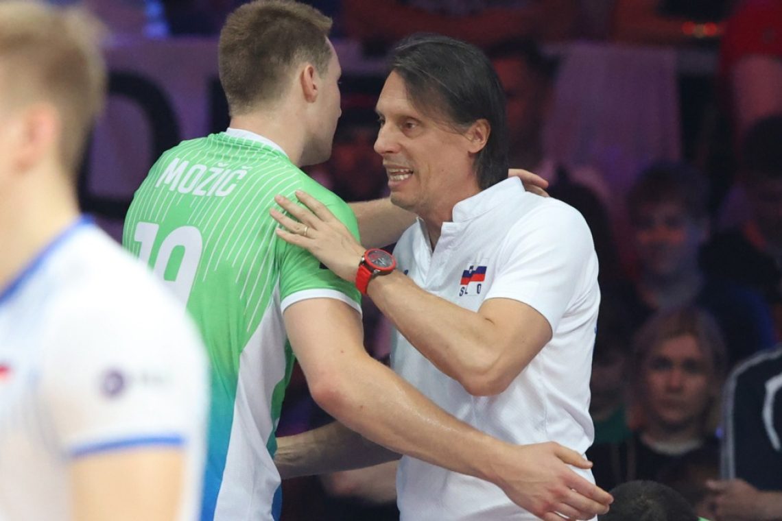 Slovenskim odbojkarjem četrto mesto v ligi narodov