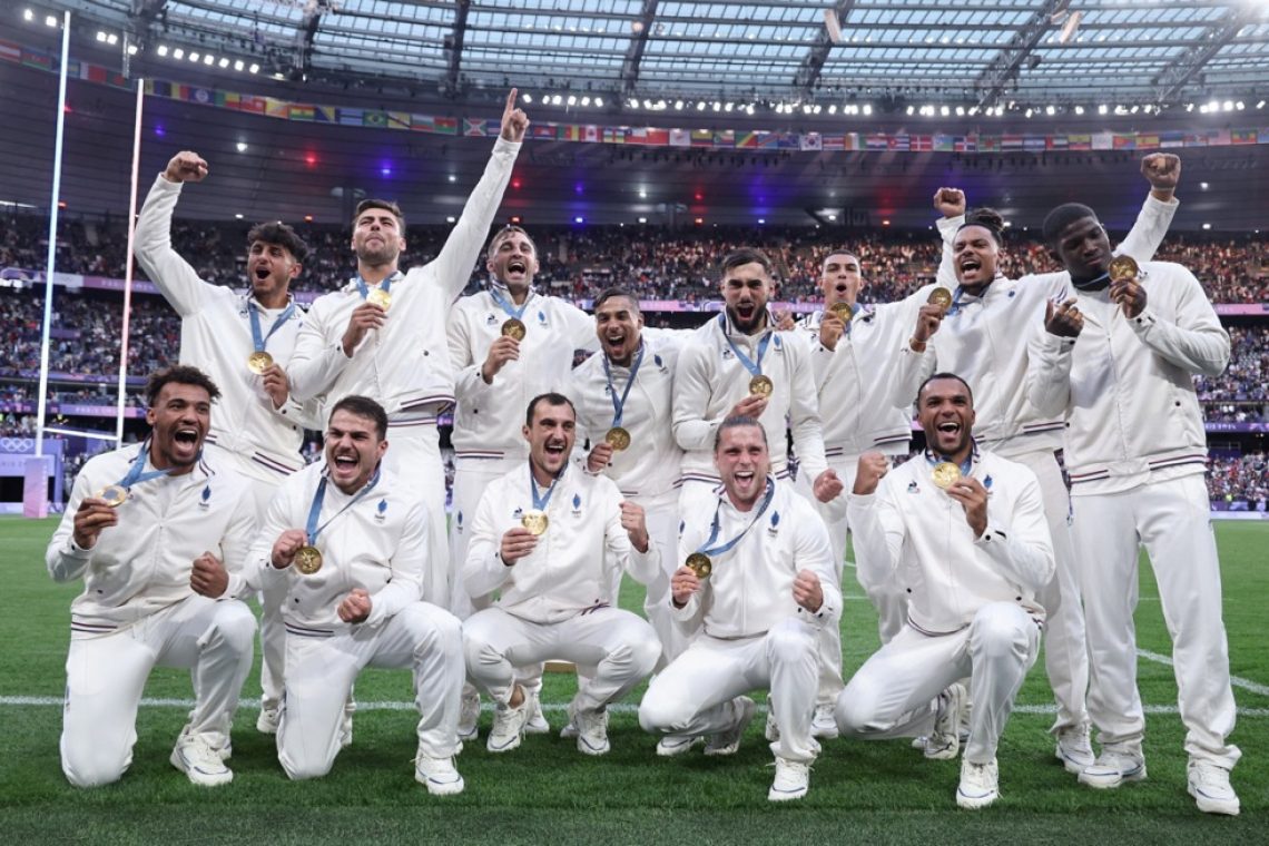 Ragbi reprezentanca poskrbela za prvo zlato gostiteljev