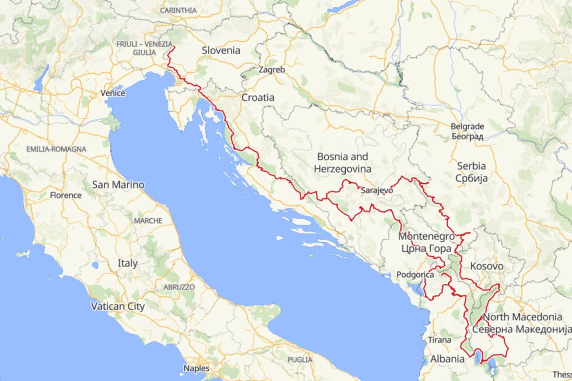 Uradno je zaživela kolesarska pot po zahodnem Balkanu Trans Dinarica