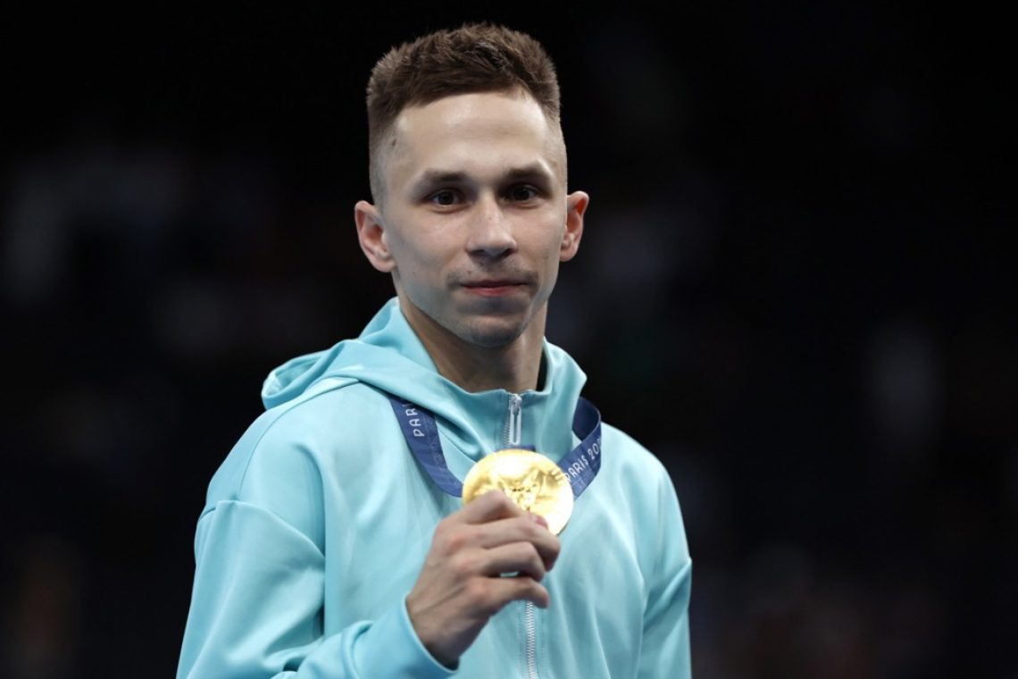 Belorus Ivan Litvinovič ubranil olimpijski naslov na prožni ponjavi