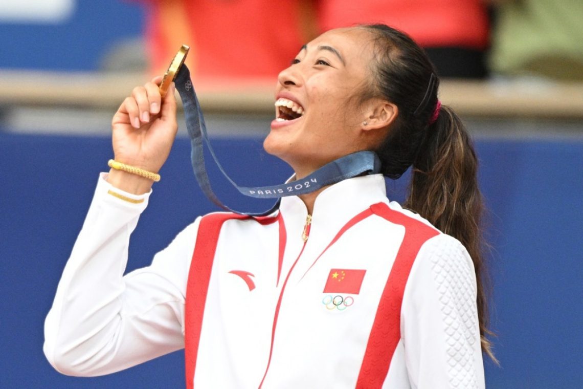 Kitajska tenisačica Zheng Qinwen z zlatom v Parizu do uspeha kariere
