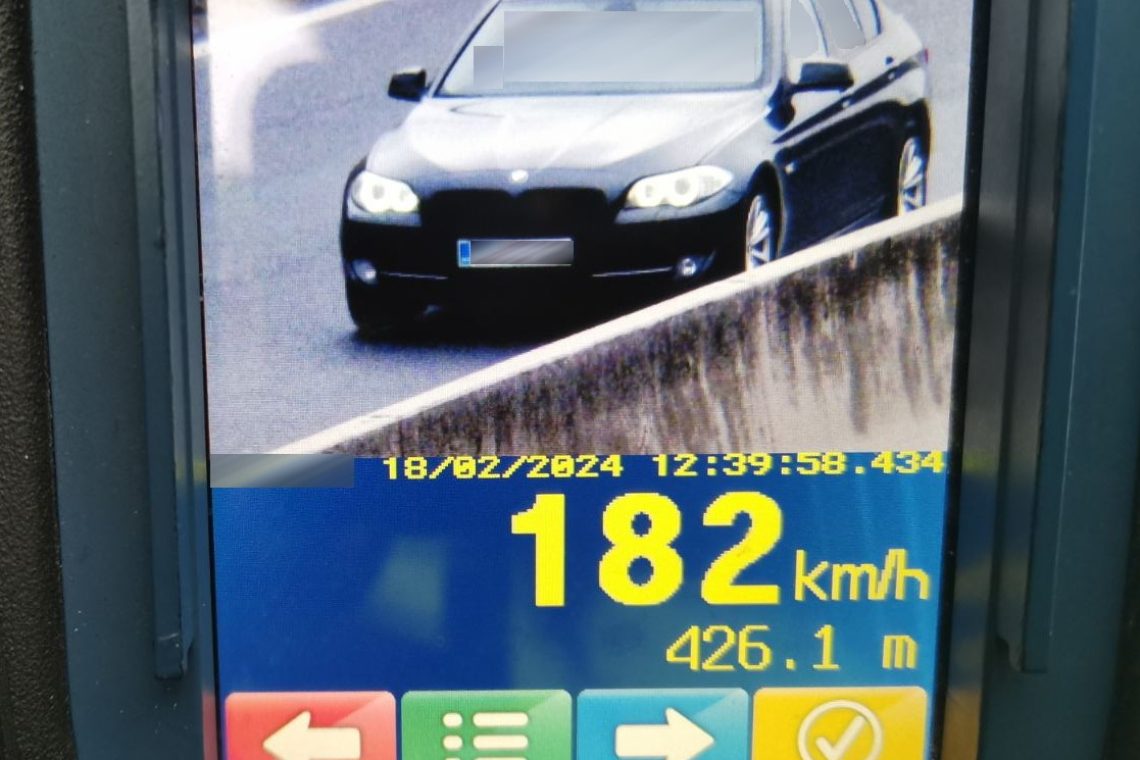 Ta teden bodo policisti poostreno nadzirali hitrost vožnje
