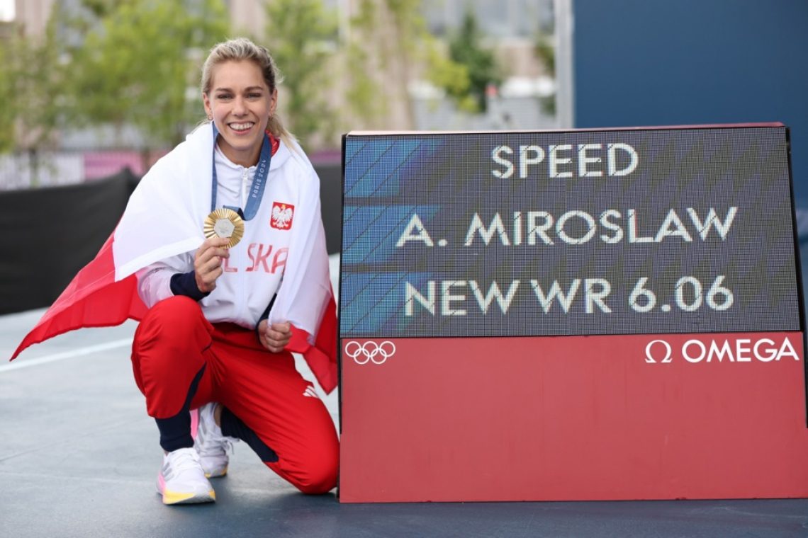 Aleksandra Miroslaw prva olimpijska šampionka v hitrostnem plezanju