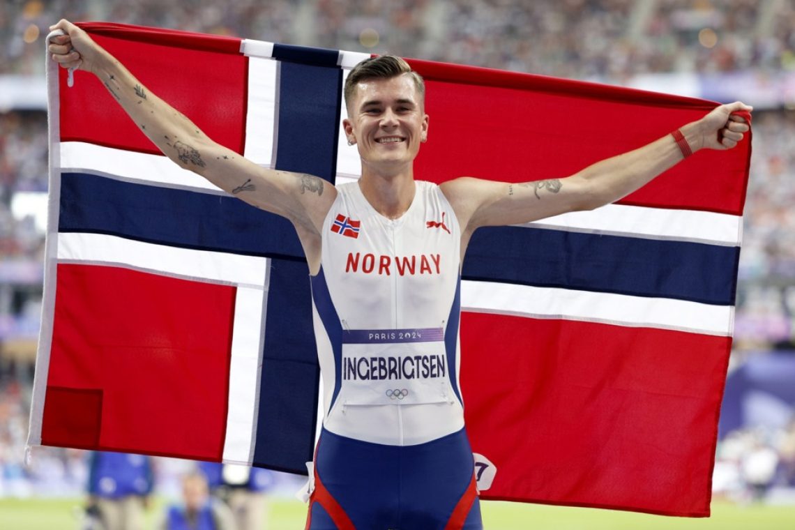 Norvežan Ingebrigtsen prvi v teku na 5000 m na OI
