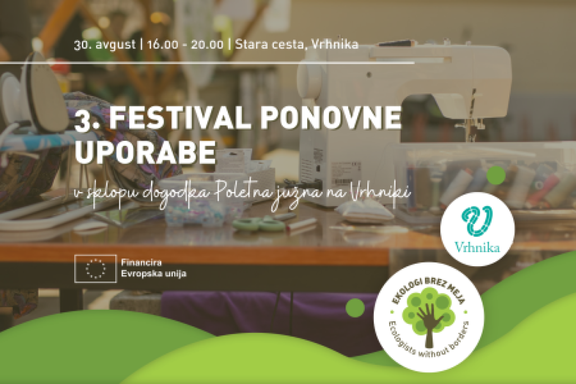 Festival ponovne uporabe ta petek na Vrhniki