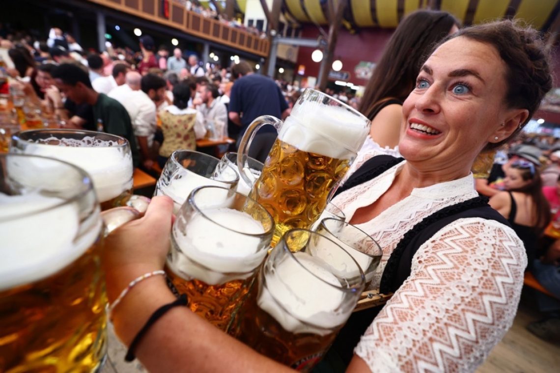 V Münchnu se je začel sloviti Oktoberfest