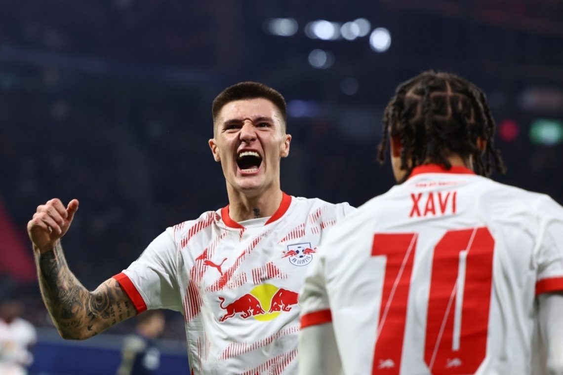 Šeškov Leipzig po zmagi nad Heidenheimom začasno na vrh bundeslige