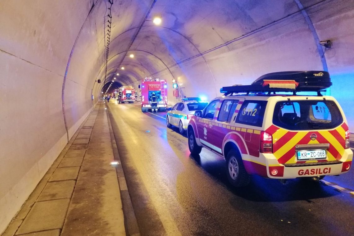 Zaradi vaje zaščite in reševanja bo zaprt predor Ljubelj