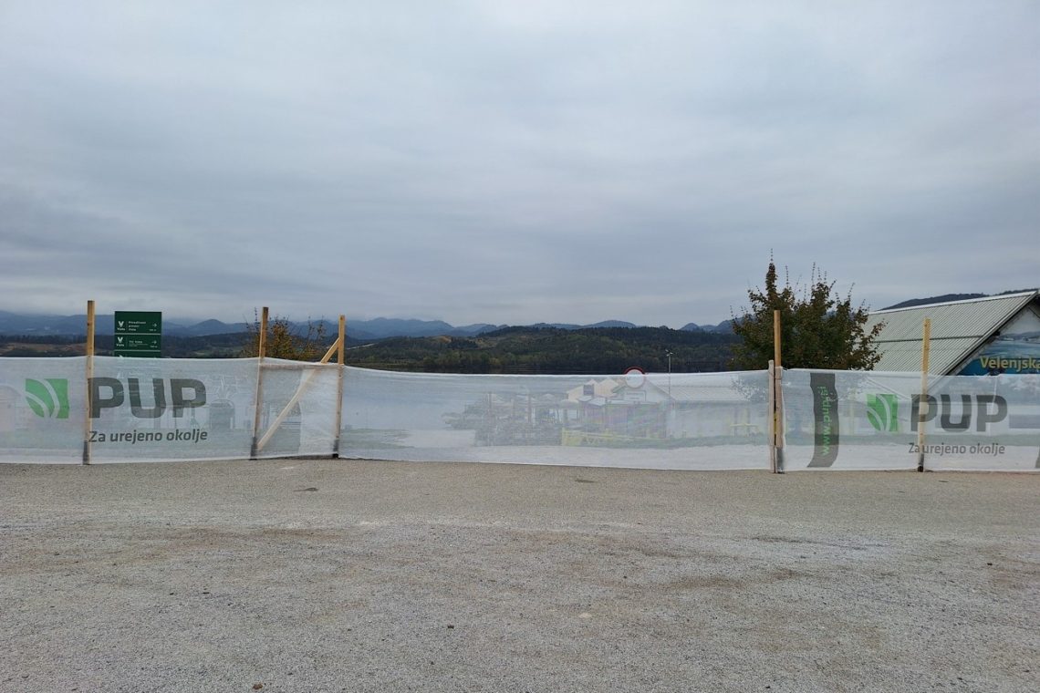 Začetek del za nadgradnjo infrastrukture na Velenjski plaži