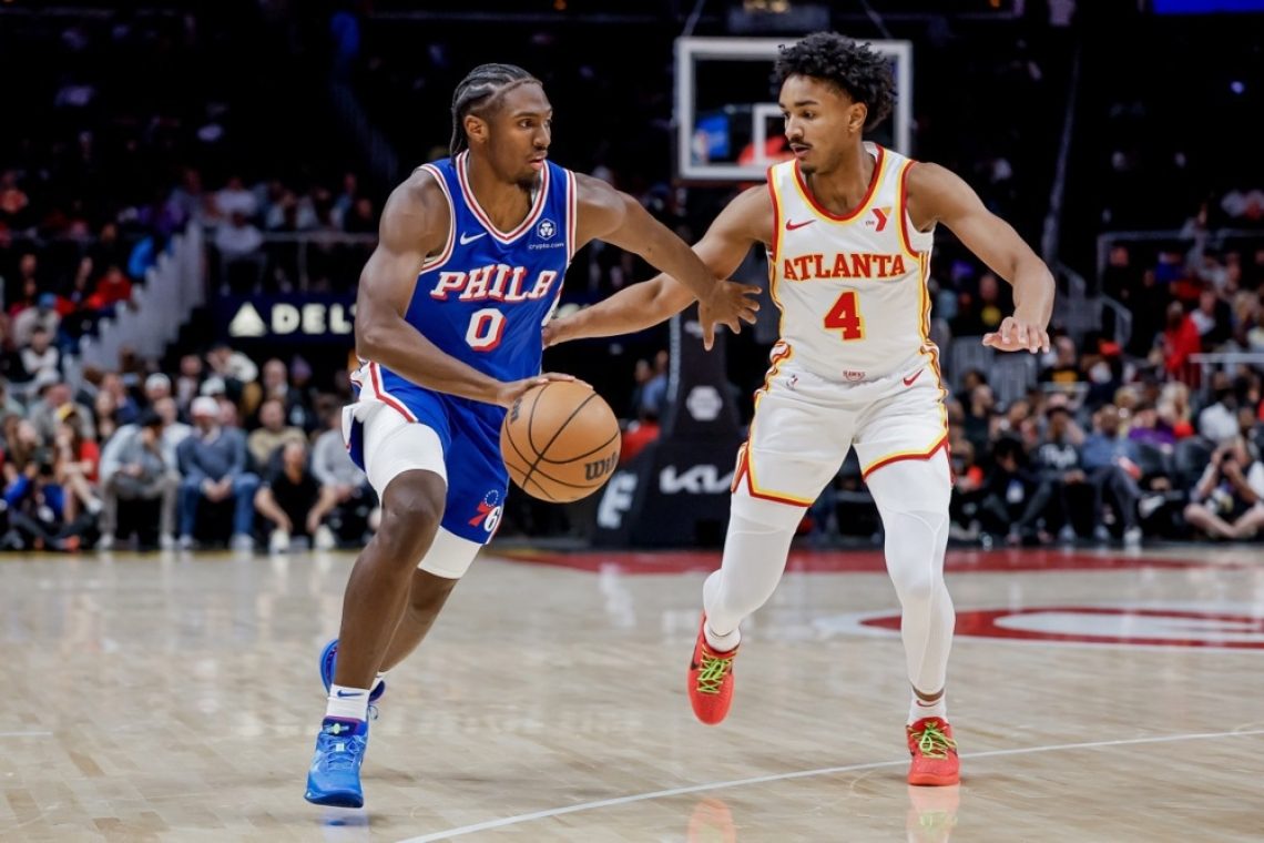 Maxey dosegel 45 točk za 76ers ob zmagi nad Pacers