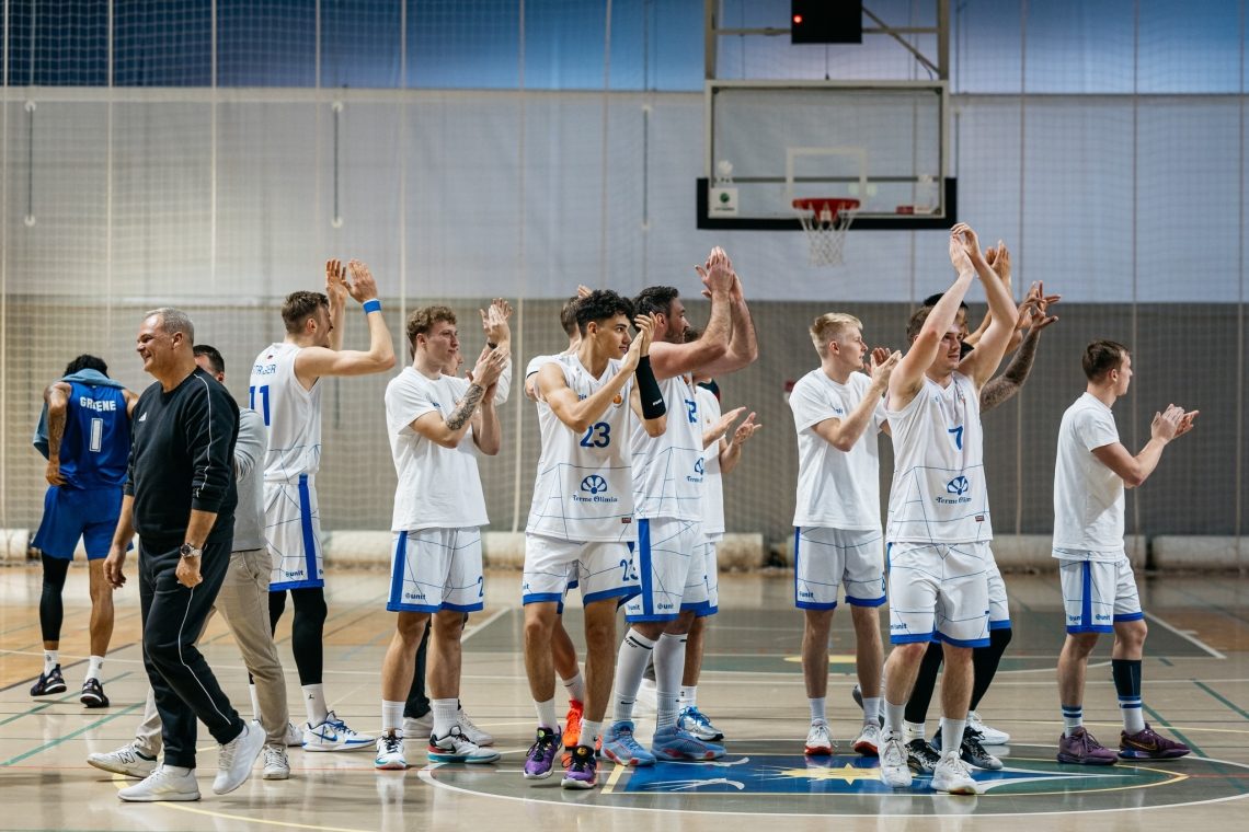 Košarkarji Term Olimia so premagali GGD Šenčur s 76:75