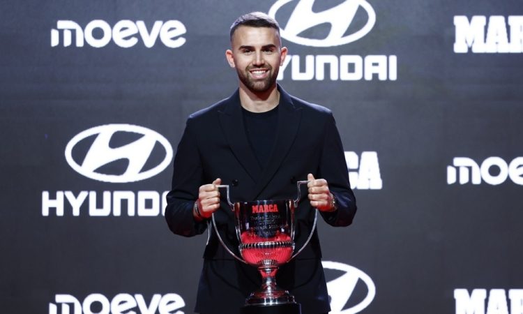 Borja Mayoral in Álvaro Morata prejela Trofejo Zarra za najboljša španska strelca