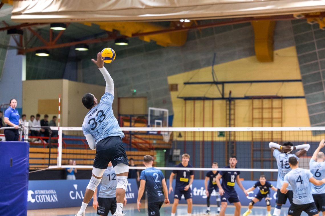 Odbojkarji Calcit Volleyja s pozitivnim pristopom pred gostovanjem v Kranju