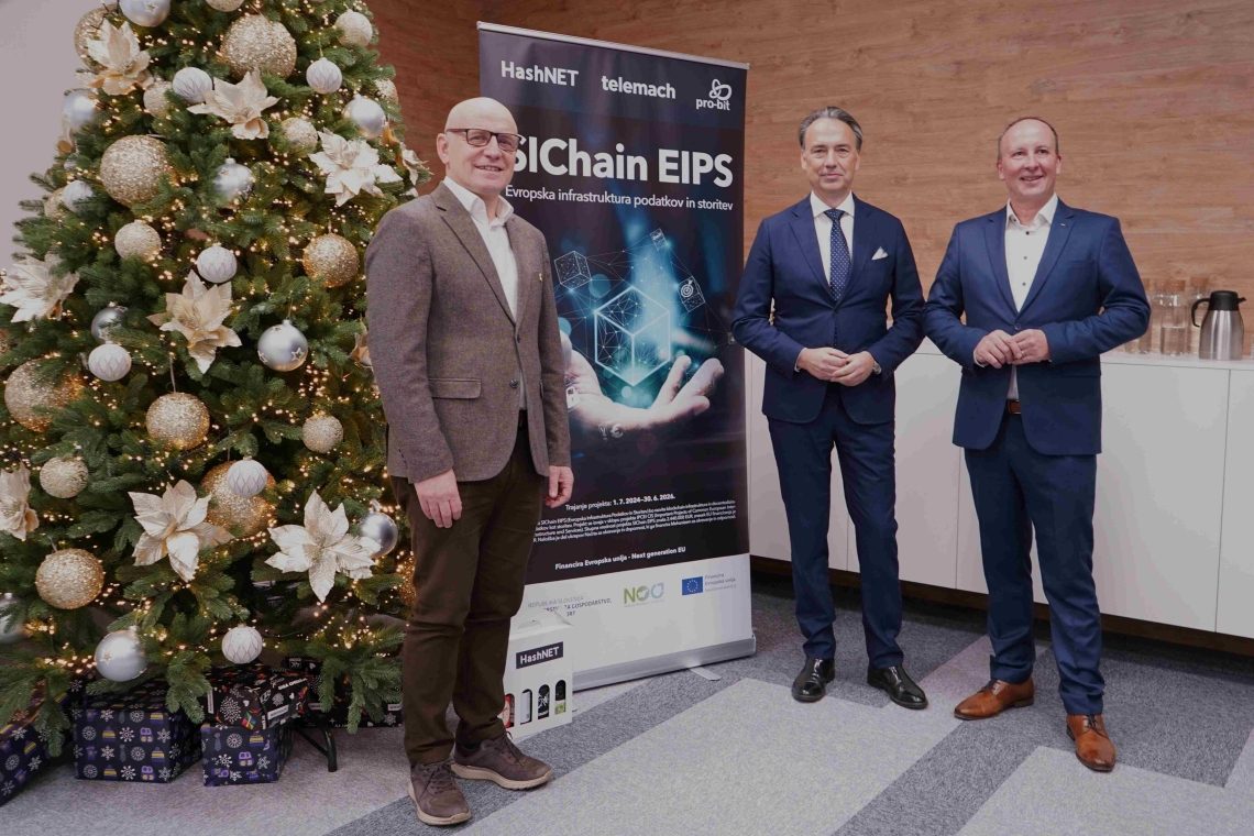 Slovenska podjetja s projektom za uporabo blockchain tehnologije kot storitve