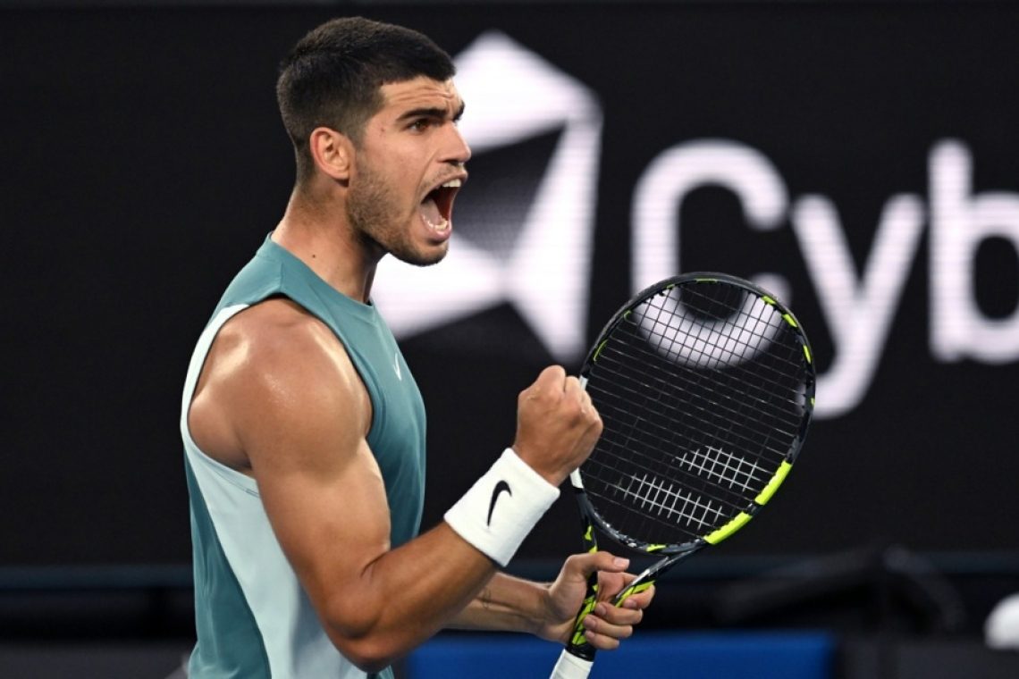 Alcaraz dobro začel lov na karierni grand slam