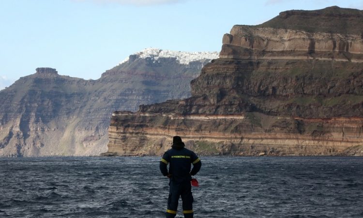 Santorini stresel potres z magnitudo 5,3
