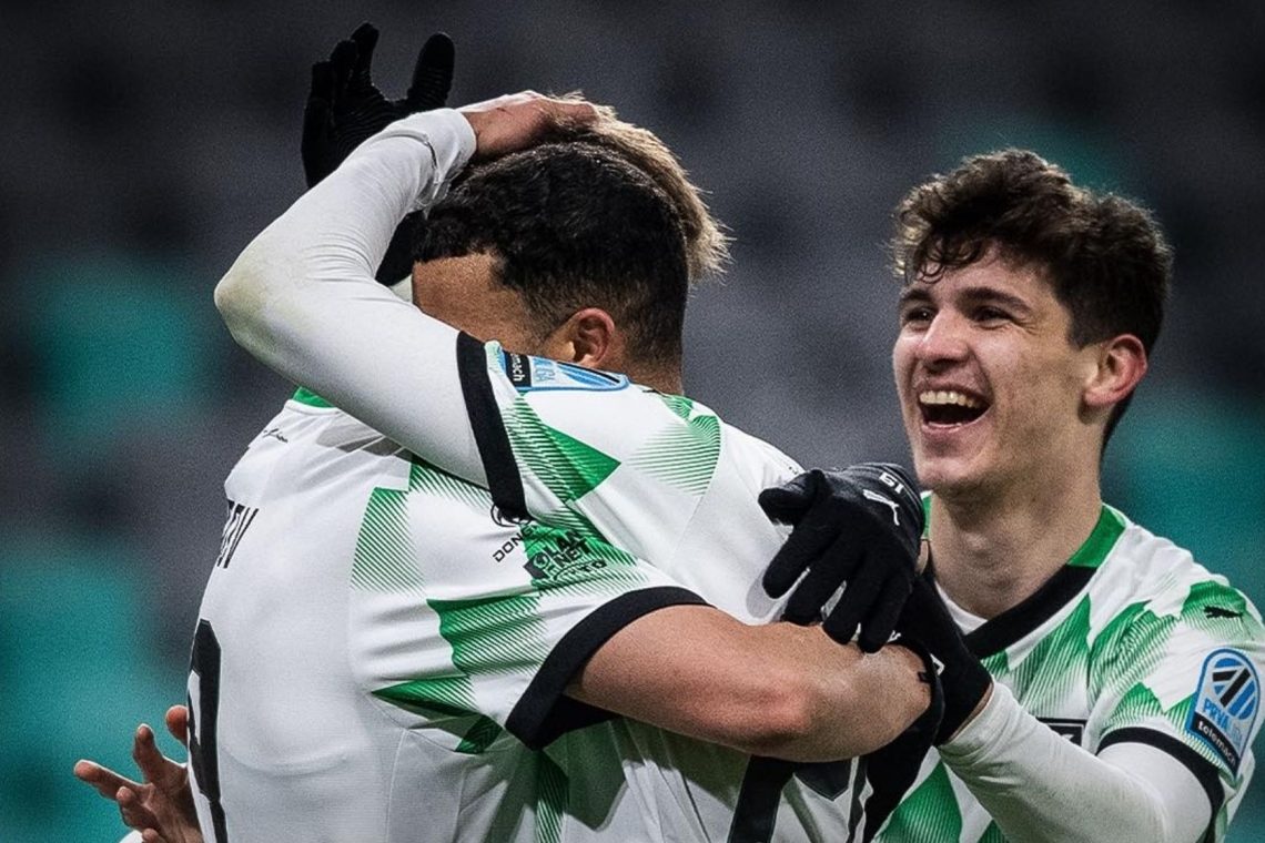 Nogometaši ljubljanske Olimpije so premagali Nafto 1903 s 3:0