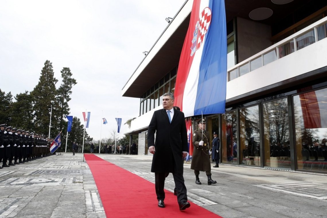 Zoran Milanović prisegel za drugi predsedniški mandat