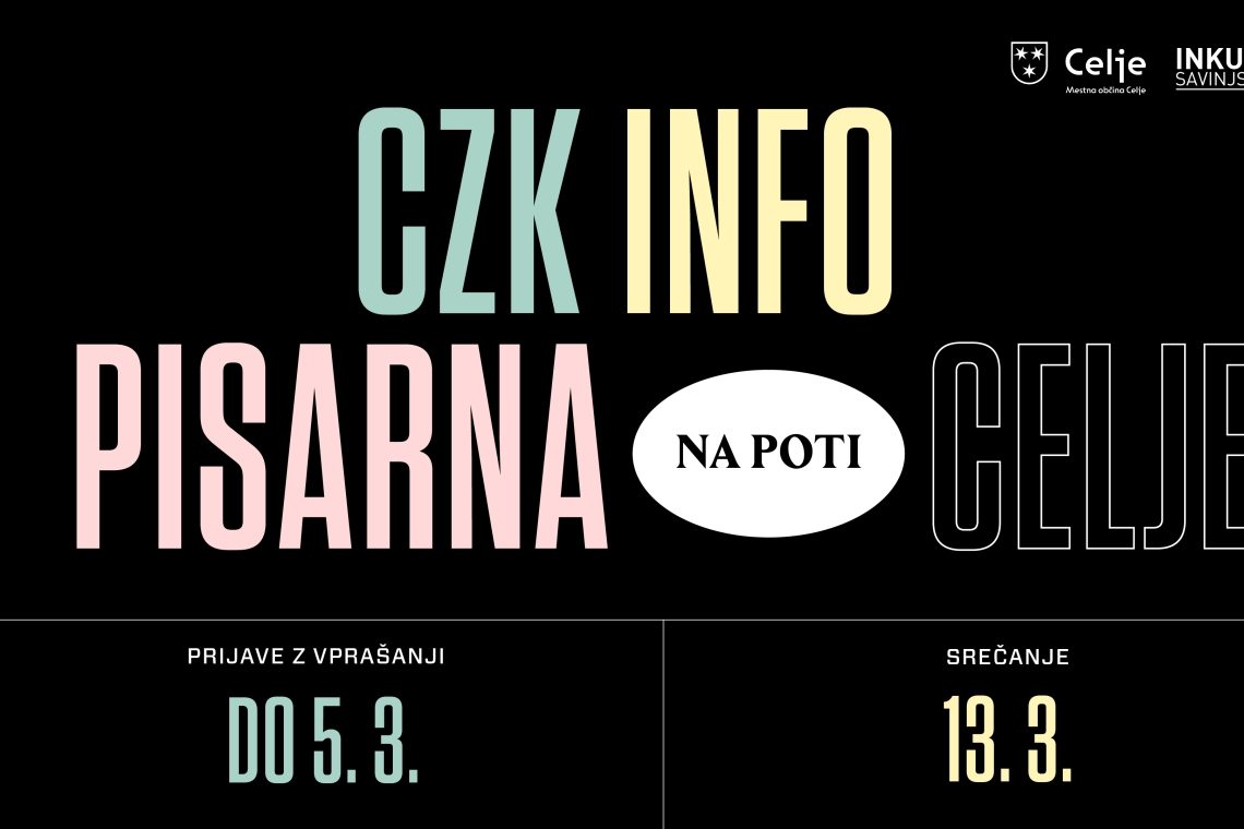 Predstavitev podpornega okolja za kreativni sektor v Celju