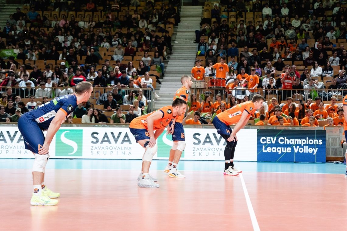 Odbojkarji ACH Volleyja v Ankari končali evropsko sezono