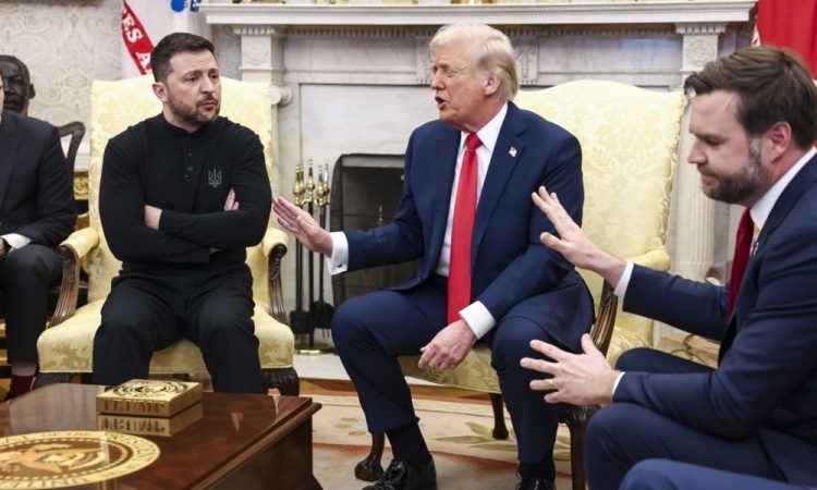 Srečanje med Trumpom in Zelenskim se je sprevrglo v prepir