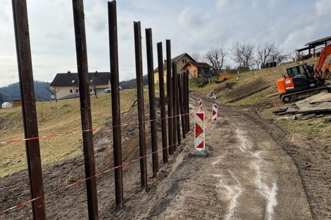 Sanacija plazov v Velenju poteka nemoteno